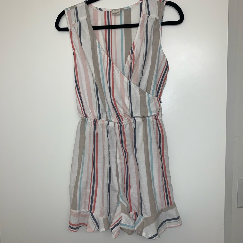 Striped Romper